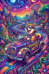 psychedelic mutt